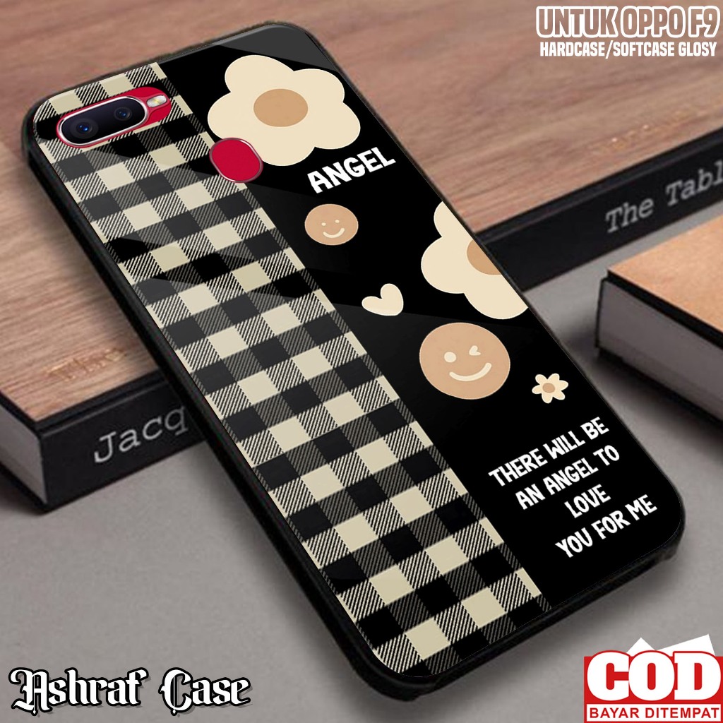 Case Oppo F9 / F9 Pro - Casing Hp Oppo F9 / F9 Pro ( BUNGA002 ) Silikon Oppo F9 - Cassing - Kesing O