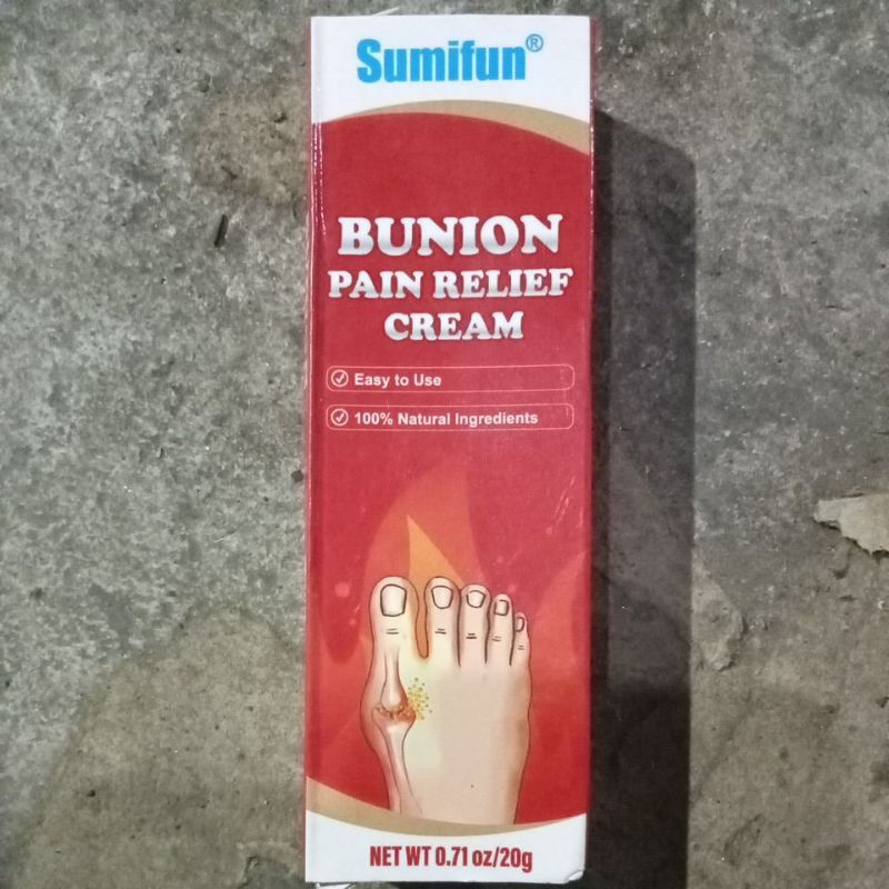 sumifun bunion pain relief cream 20g