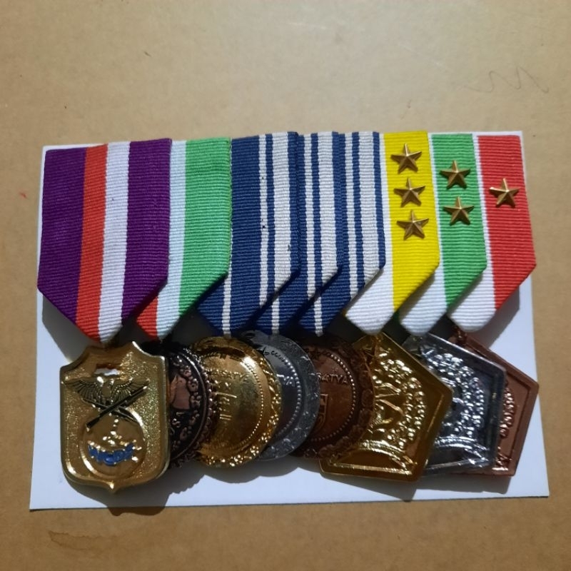 Medali Menwa WCDS, Dharma Nusa, Karya Satya 30, 20, 10 Tahun, Menwa 6, 4, 2 Tahun