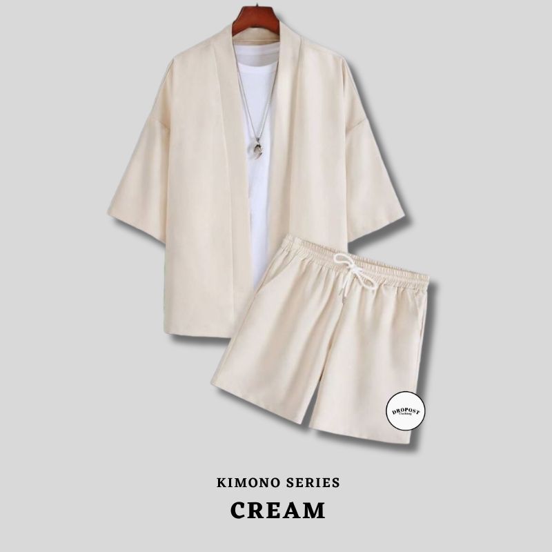 DIJUAL TERPISAH ONE SET SETELAN KIMONO BOXER CELPEN ATASAN JUMBO BIG SIZE DEWASA KATUN COMBED LENGAN