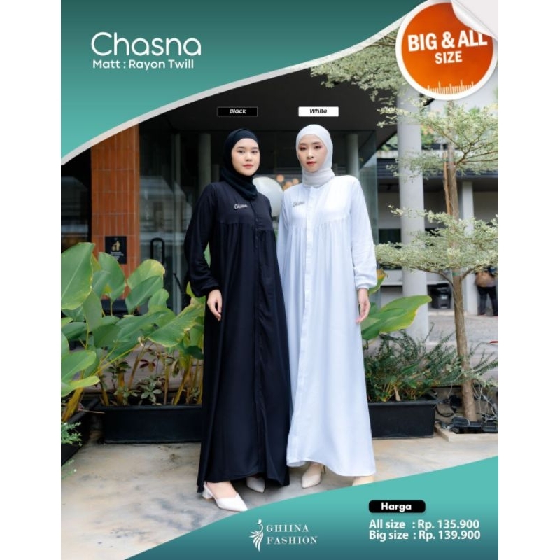 GAMIS POLOS WANITA CHASNA GHINA FASHION