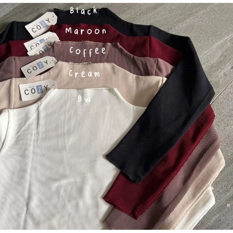 ARSHAKA - INNER HIJAB TURTLENECK RIB KNIT