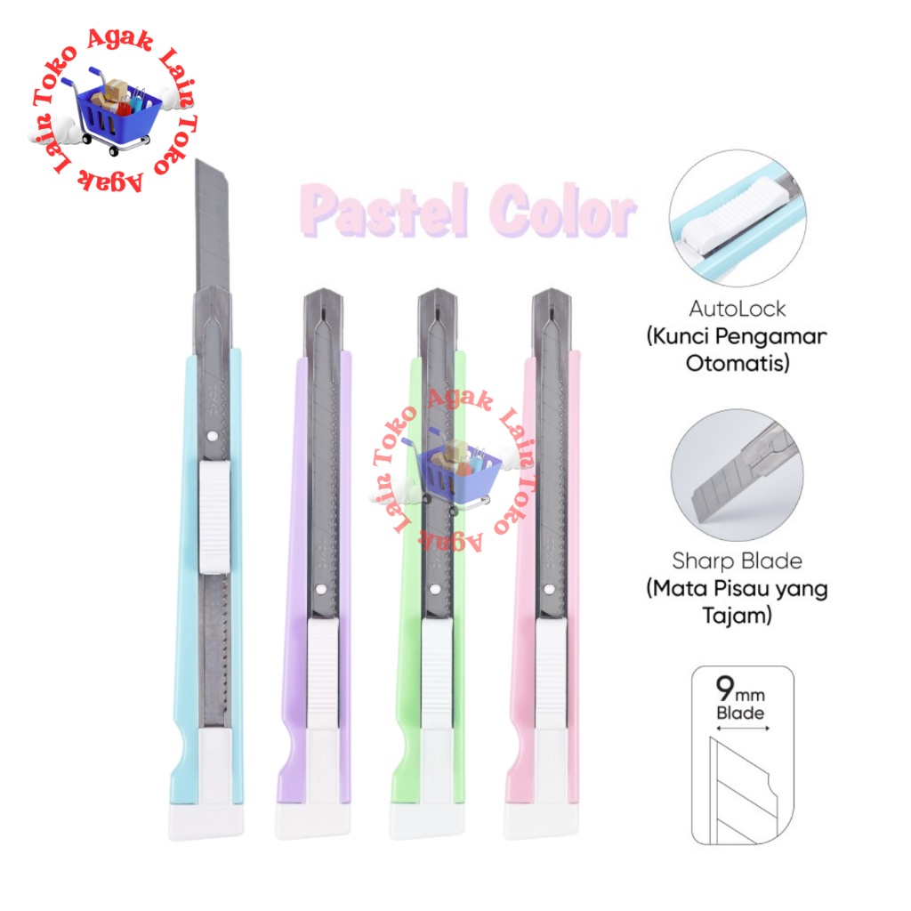 

Cutter Pemotong Joyko A-300A Pastel Color