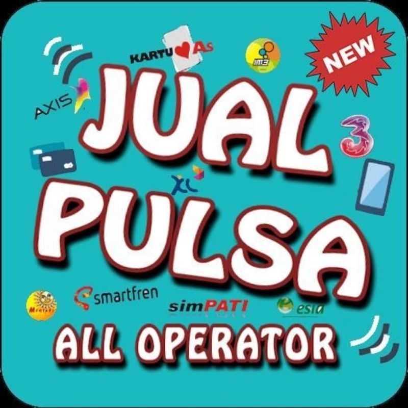 Pulsa All Operator | XL | Axis | Indosat | 3 | Telkomsel