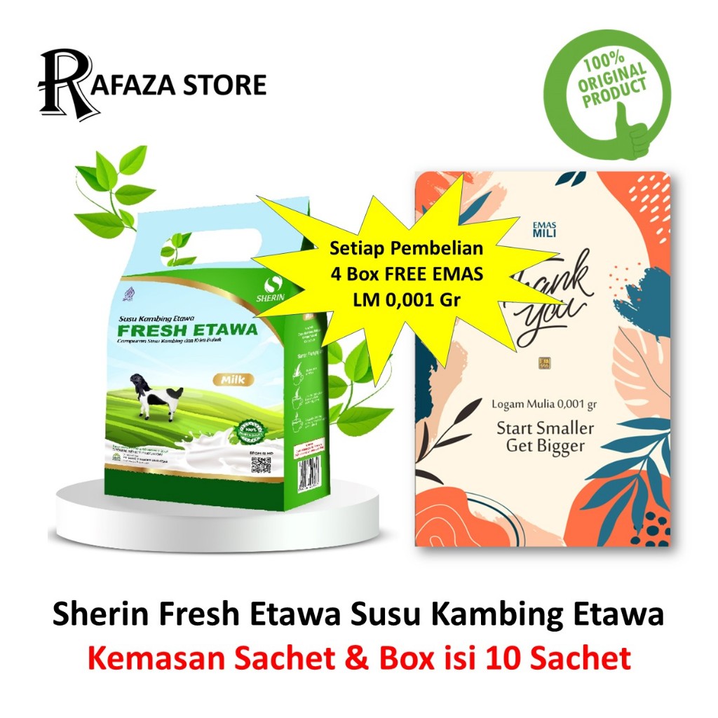 

Susu Kambing Fresh Etawa Sherin