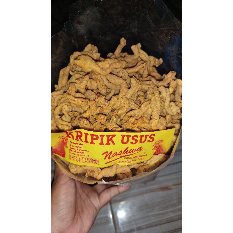 

kripik usus Nashwa