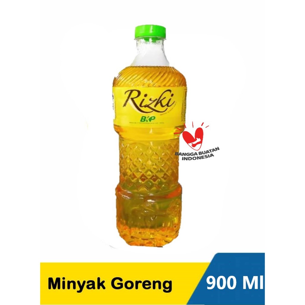 

Minyak Goreng Rizki 900ml / Minyak Rizki 900ml / Minyak Goreng 1L