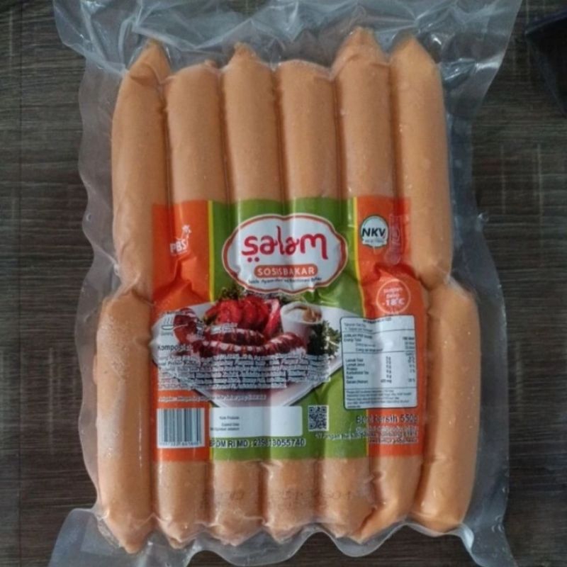 

Salam Sosis Bakar Mini 500g isi 13pc