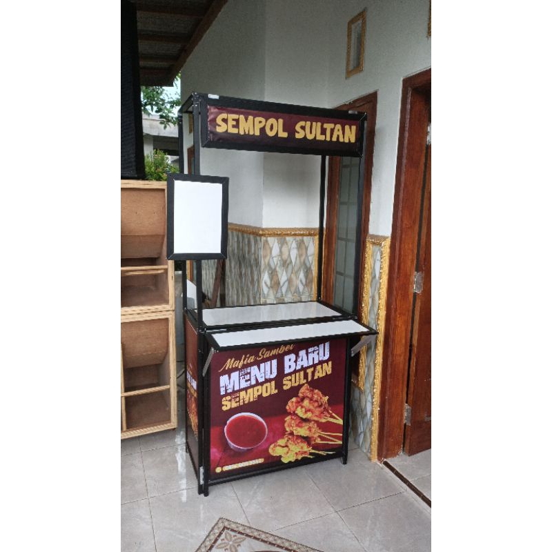 BoothPortabelLipatAluminium