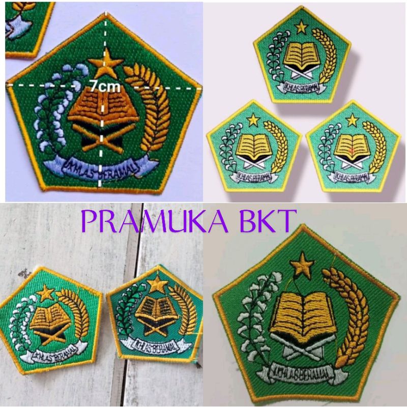 LOGO ikhlas beramal bordir komputer