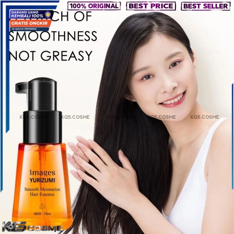 ASLI IMAGES YURIZUMI Essence Oil Smoothing Hair Serum Vitamin Rambut