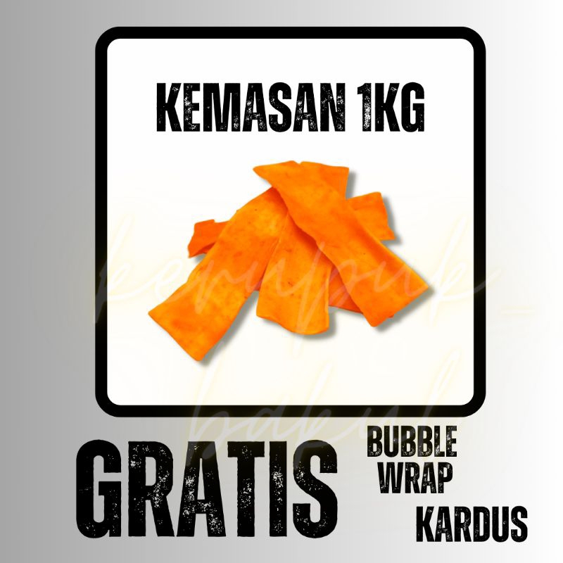 

Kerupuk Slondok Mentah Kemasan 1 Kg