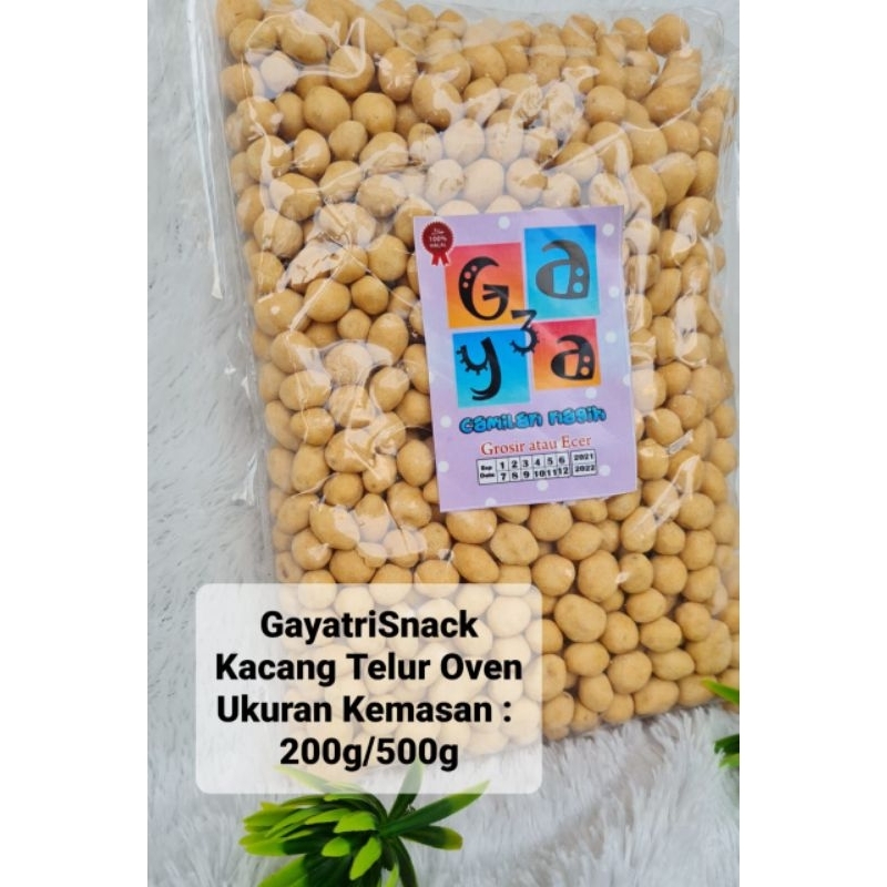 

Gayatri Snack kacang telur oven renyah