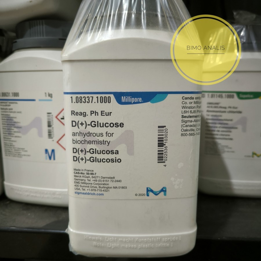 D-Glucose Anhydrous Merck 108337 50gr | Glukosa Anhidrat (REPACK)