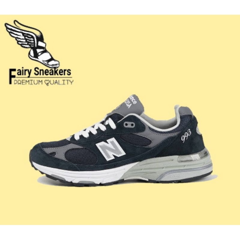 (FRY) Sepatu NB 993 Navy Grey