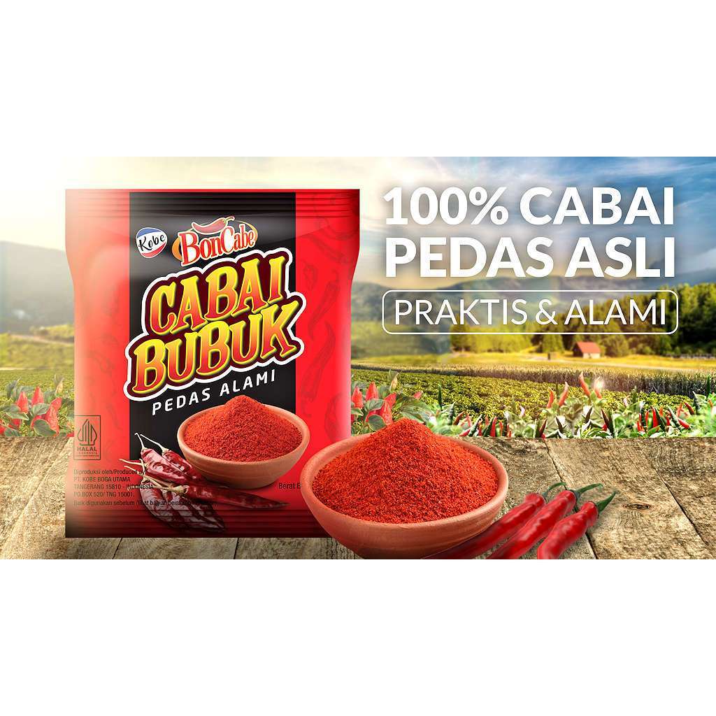 

BON CABE CABAI BUBUK PEDAS ALAMI 25GR