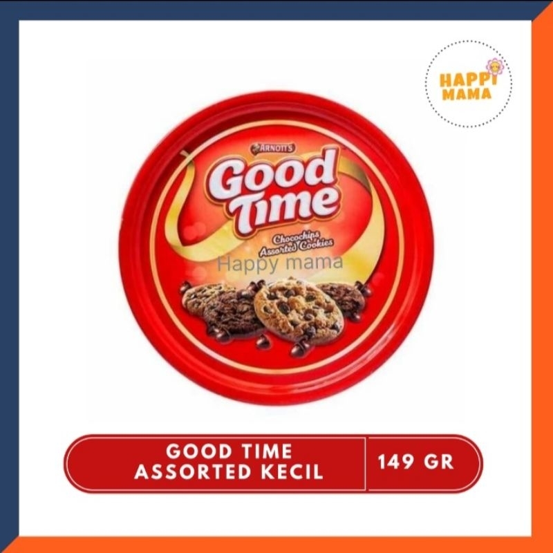 

Good Time Assorted Cookies Double Choc| Biskuit Kaleng | Snack Coklat