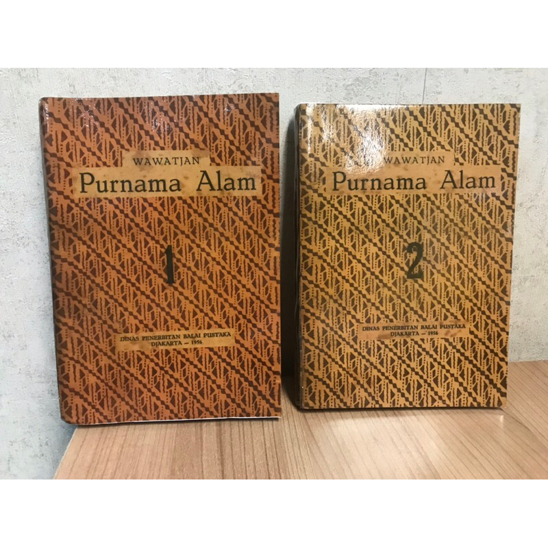 Wawatjan Purnama Alam Djilid 1 & 2 (1956) - R. Soeriadiredja (Murah)