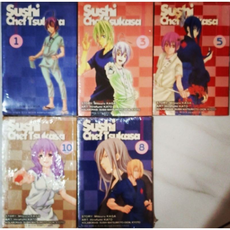 SUSHI CHEF TSUKASA. By. Mitsuru Kaga.