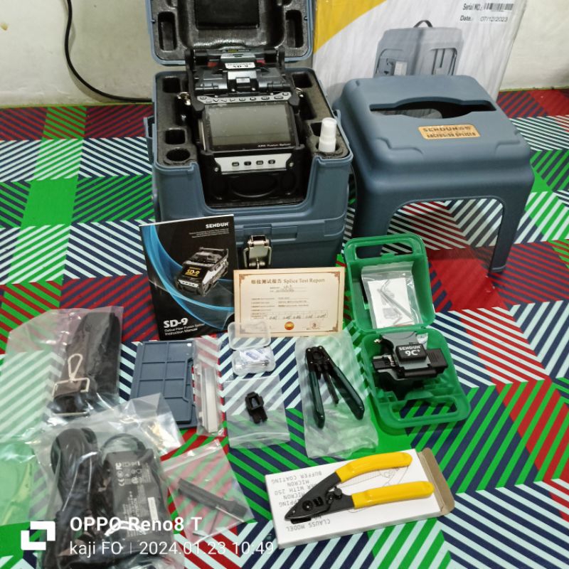 fusion splicer SENDUN SD9 BACK BONE / splicer sendun SD9