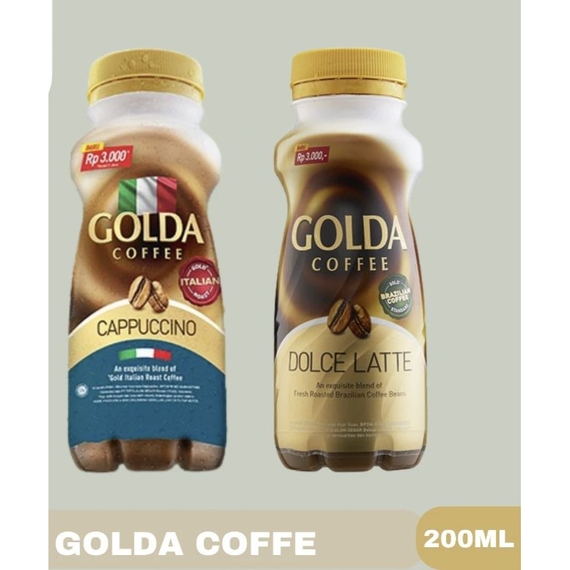 

GOLDA COFFEE CAPPUCCINO & DOLCA LATTE 200 Ml