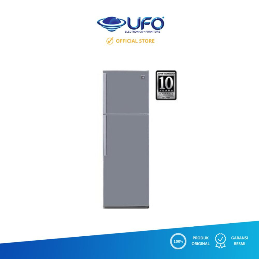 Sharp Kulkas 2 Pintu SJ420GPSD
