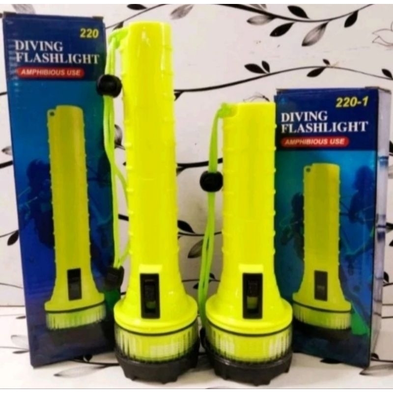 Senter selam Diving Flashlight senter selam