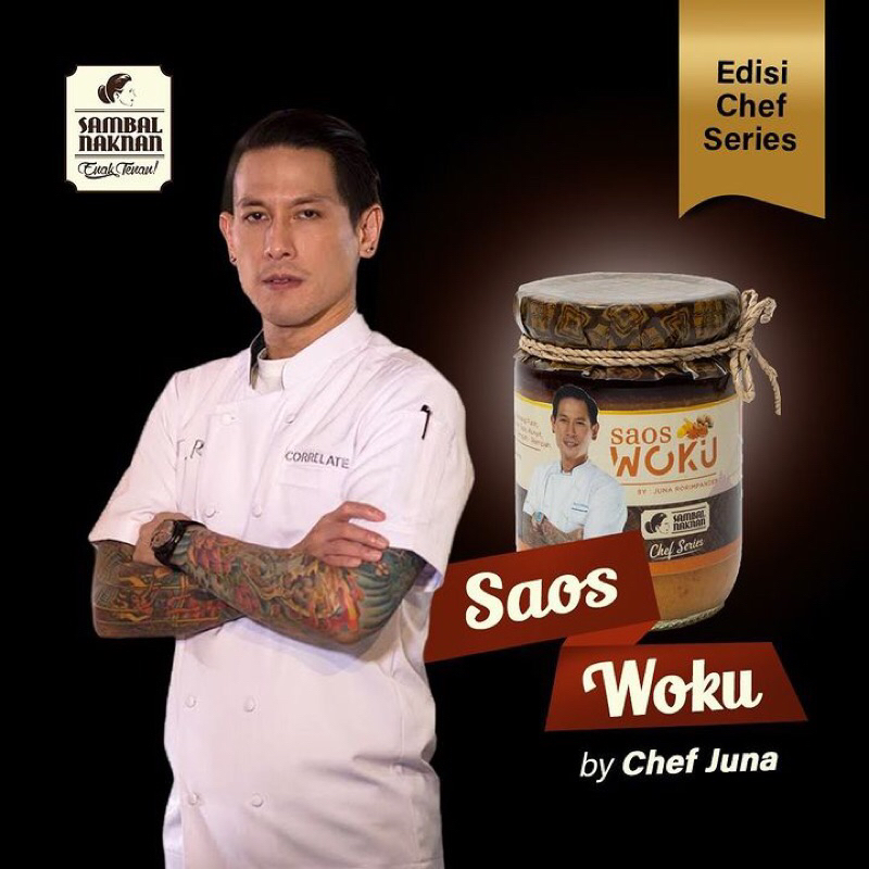 

SAOS WOKU KHAS MANADO BY CHEF JUNA 230 GRAM PRODUK PREMIUM NAKNAN