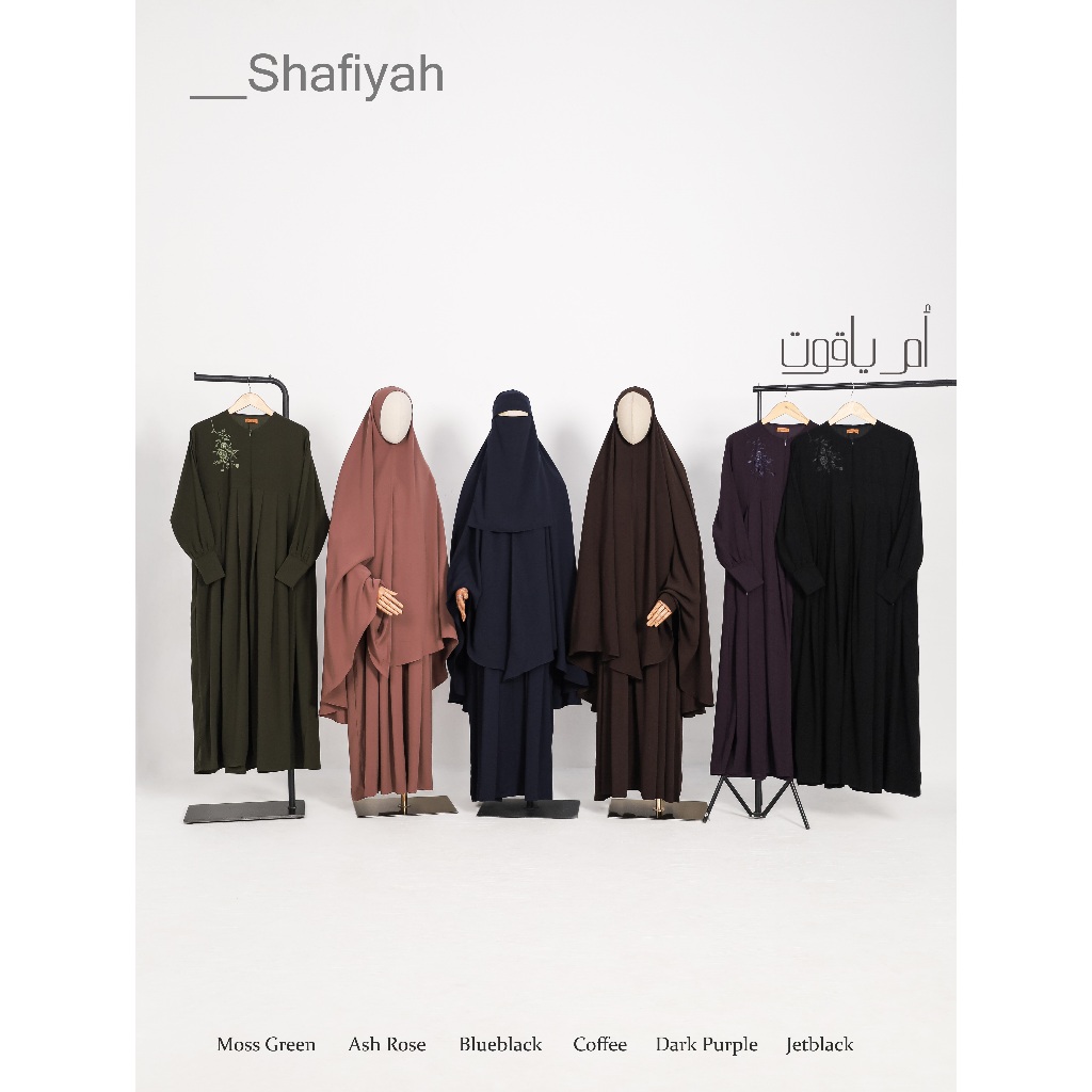SHAFIYAH SET (ABAYA - KHIMAR - NIQAB)