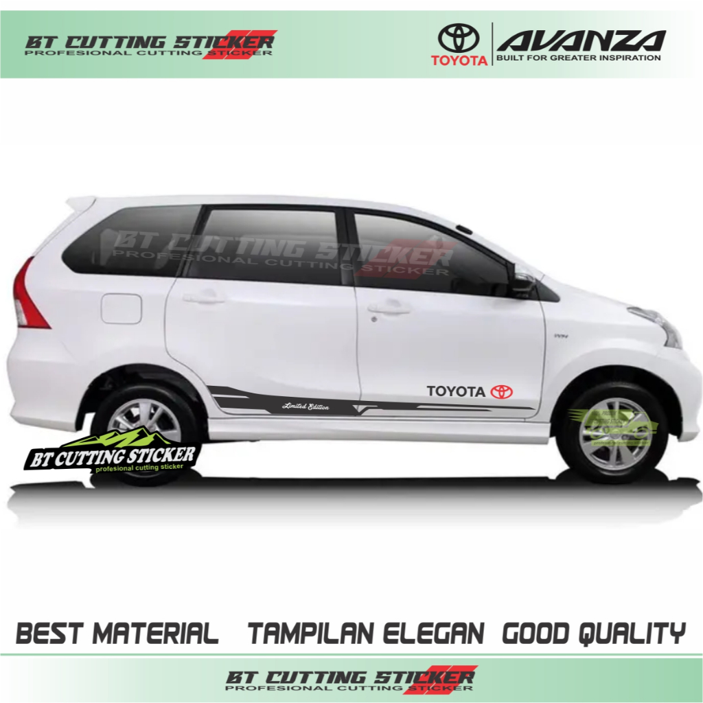 sticker mobil avanza stiker mobil avanza stiker toyota avanza stiker avanza striping mobil avanza st