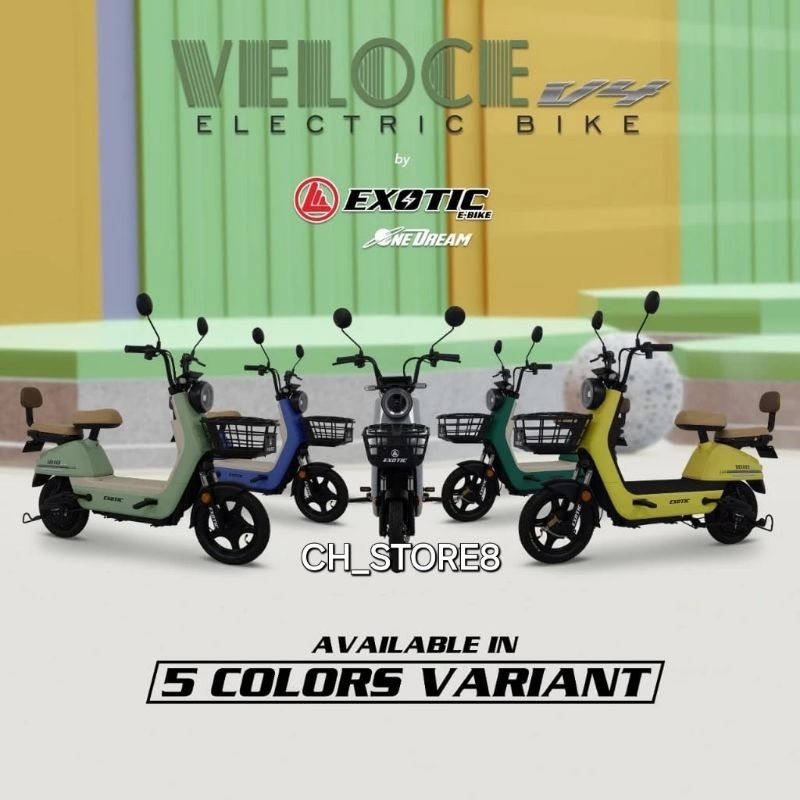 pacific Veloce V4 Sepeda Listrik