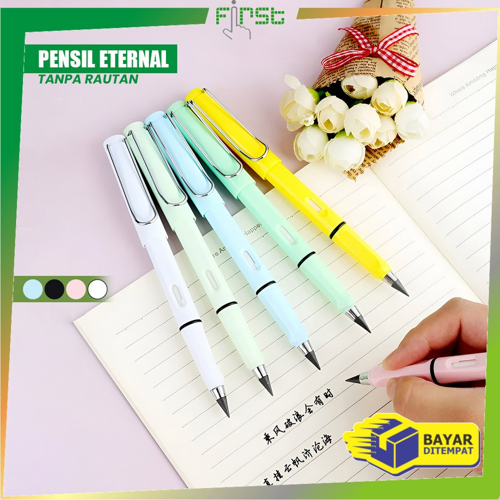 

FH-A77 Pensil Eternal Tanpa Batas HB 0.5mm Tanpa Rautan dengan Penghapus Praktis / Eternal Pencil Magic Unlimited Tanpa Isi Perlengkapan Menggambar Anak / Pensil HB Macaron Anti Ribet