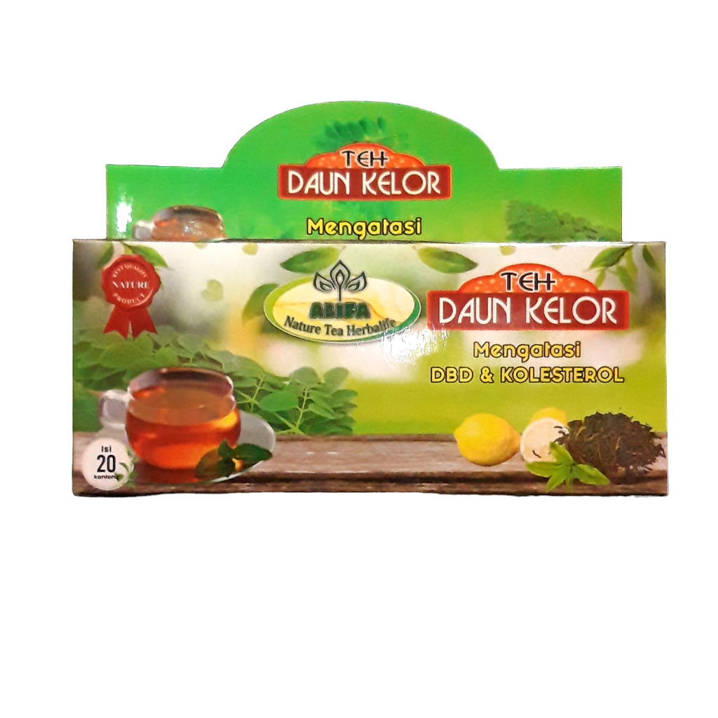 

TEH DAUN KELOR Isi 20 Tea Bag Celup Kelor Moringa