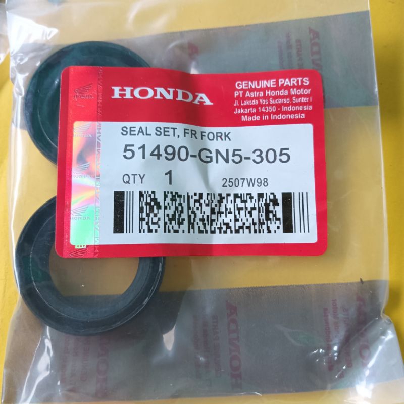 seal shock depan Honda grand
