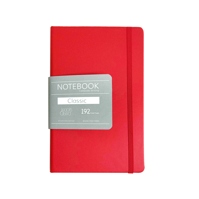 

Gramedia Cirebon - Books&Bind Nb Classical Hc A5-Slim Red