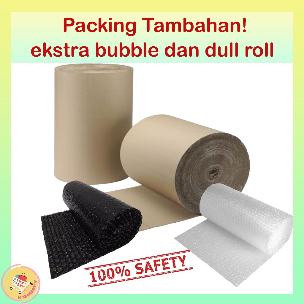 

BUBBLE WRAP DAN DUS ROLL TAMBAHAN PACKING