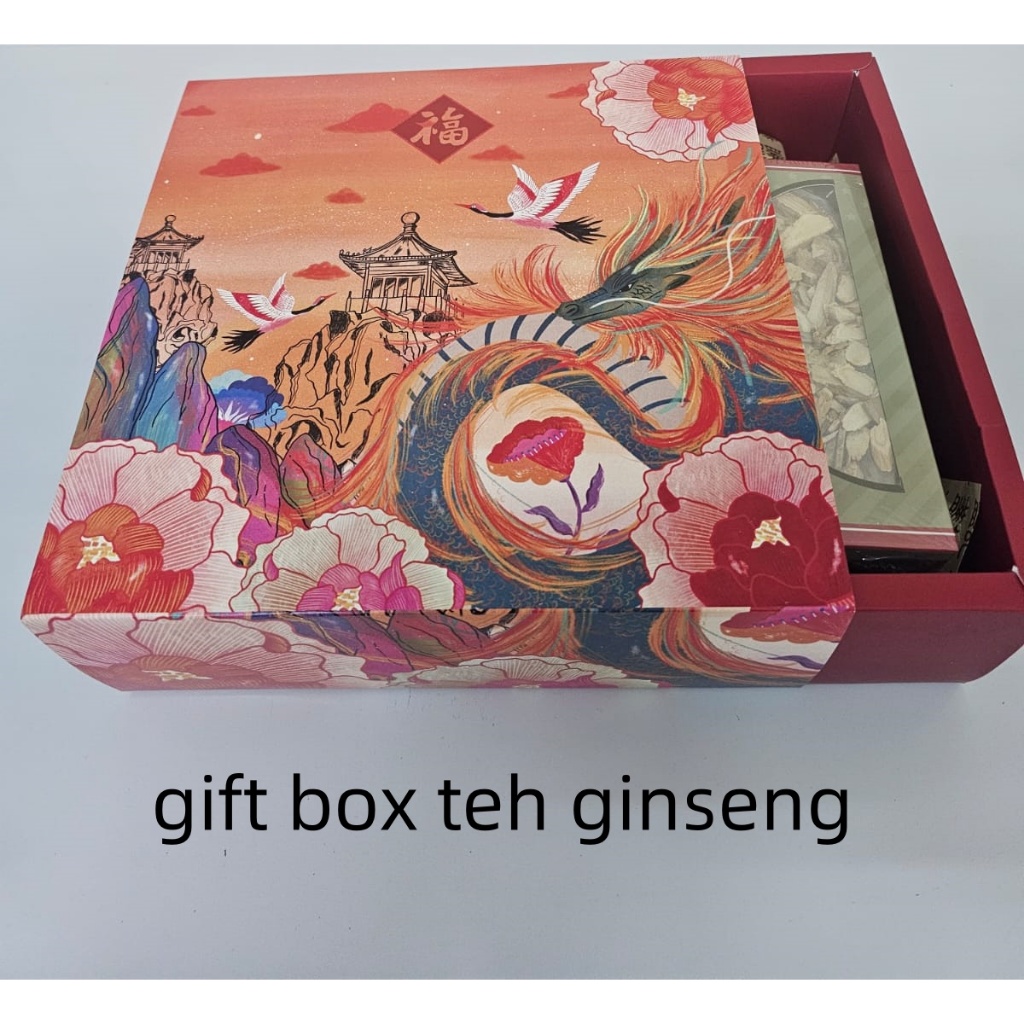 

Gift pack kebugaran tubuh (Ginseng, Longan, Angci, Kici) Premium