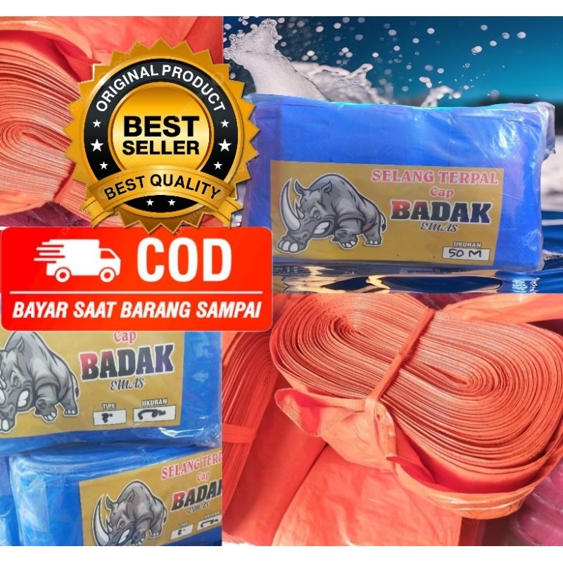 selang terpal plastik diesel 3 DIM 50 METER