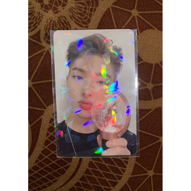 photocard ATEEZ Mingi lightiny ver 1