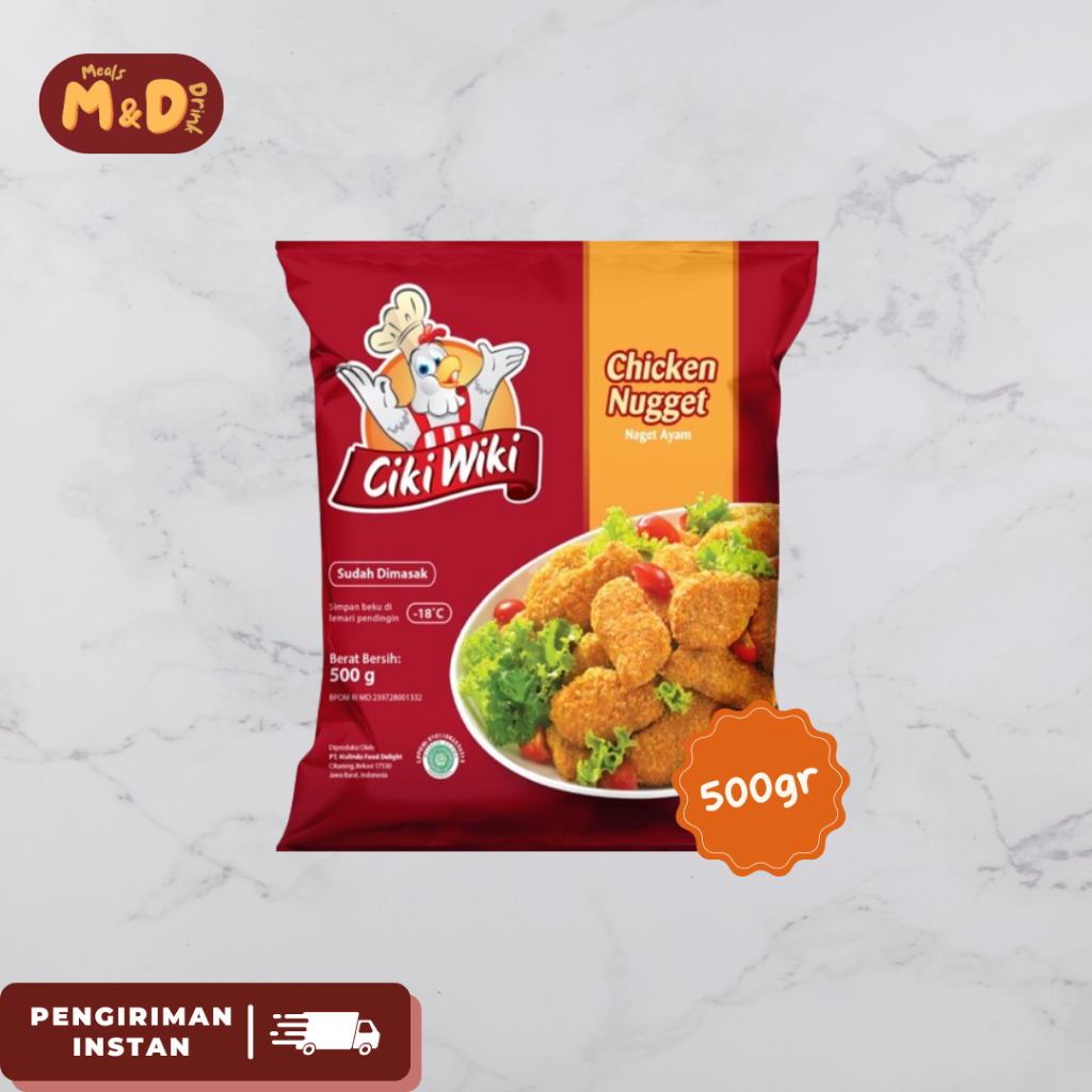 

Ciki Wiki Chicken Nugget 500gr