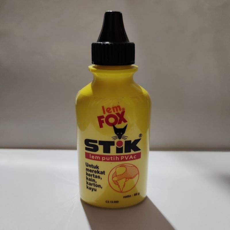 

LEM FOX STIK 60 G, LEM FOX STIK 60 GR, LEM PRAKARYA, LEM KERTAS, LEM KAIN