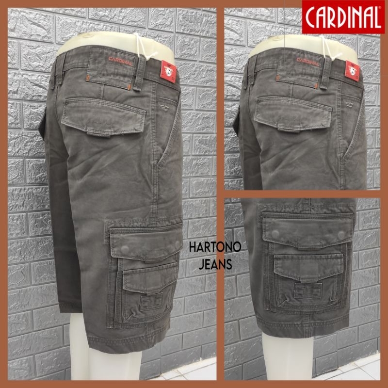 CARDINAL size 27-38/ celana pendek cargo pria / celana cargo pendek CARDINAL / celana pendek cargo j