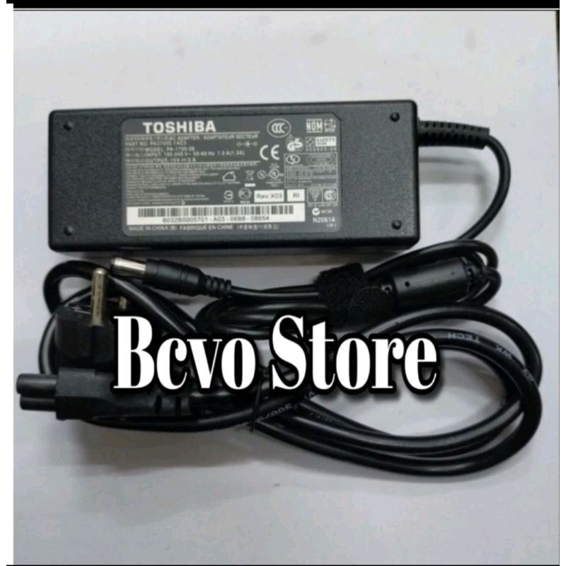 Adaptor Original Toshiba U200 U205 Pro 6000 6100 15V 5A