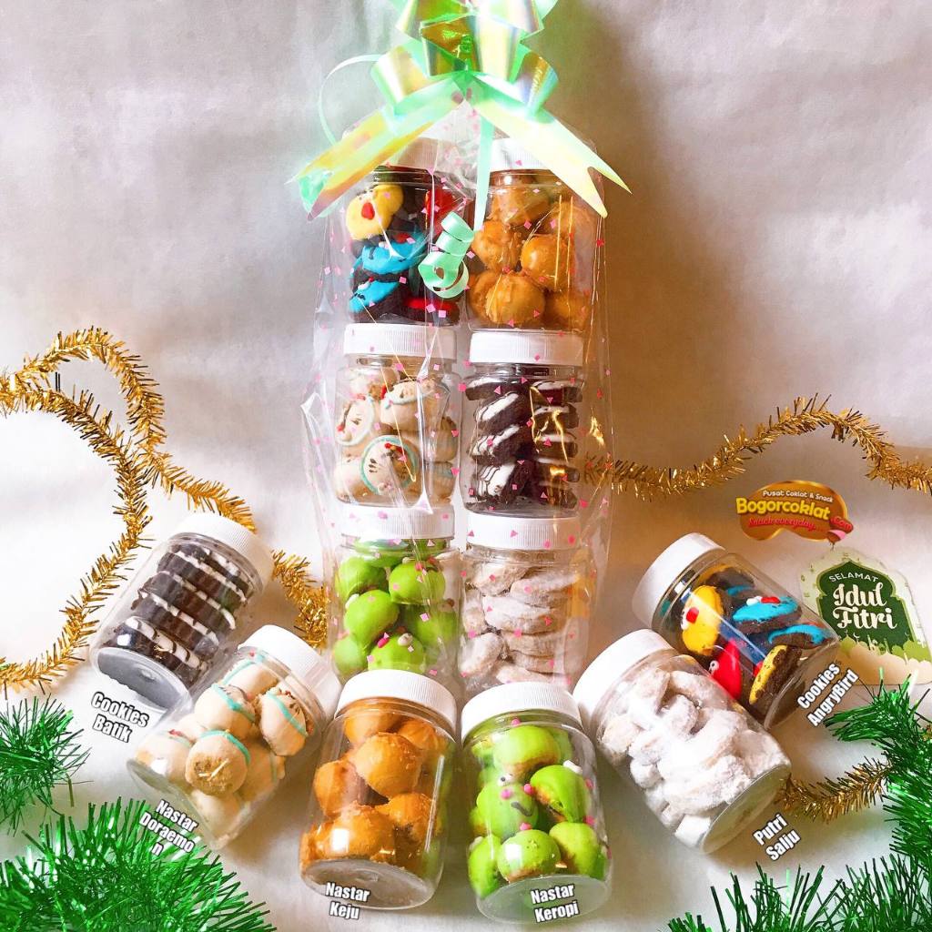Toples Mini Cookies Nastar Lebaran