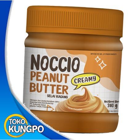 

Noccio | Peanut Butter Creamy | Selai Kacang | 340 gram