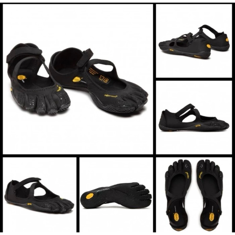 VIBRAM FIVEFINGERS - V-SOUL BLACK (100% ORI) PRELOVED