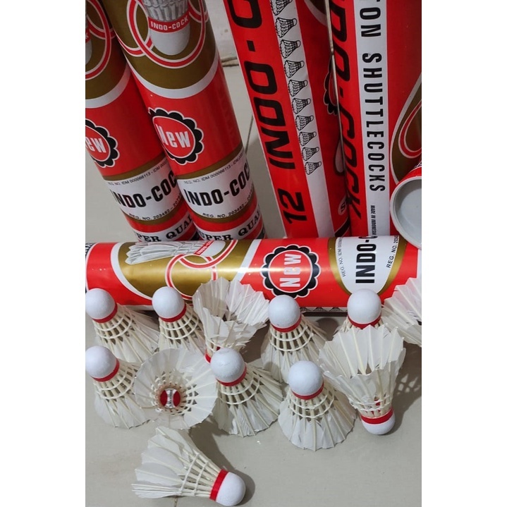 Shuttlecock Kok Badminton Bulutangkis Indocock Merah original