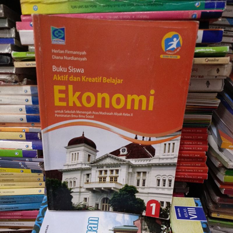BUKU EKONOMI KELAS 1-10 SMA GRAFINDO