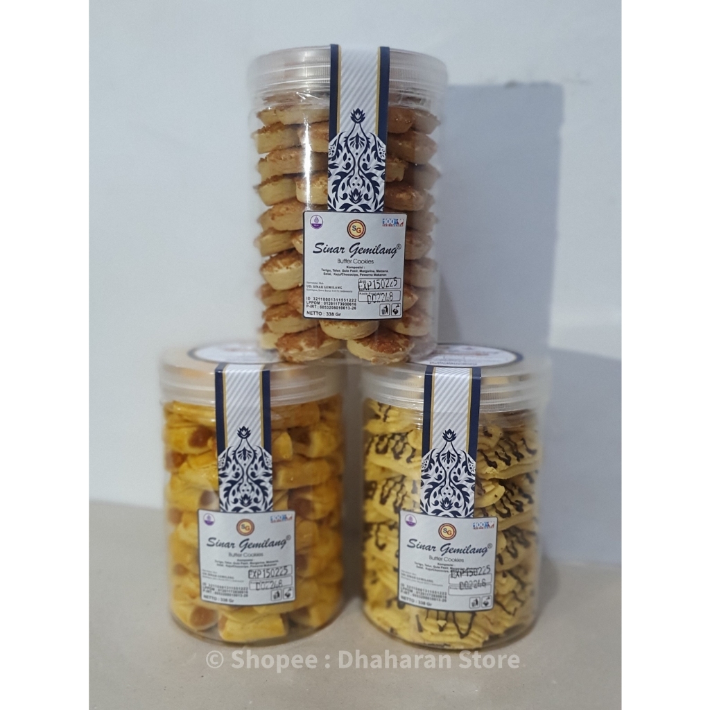 

Paket Kue Lebaran Enak Murah Isi 3 Toples I Kue Hampers | Kue Kering Lebaran I Butter Cookies Tiga Varian Kue I 100% Indonesia