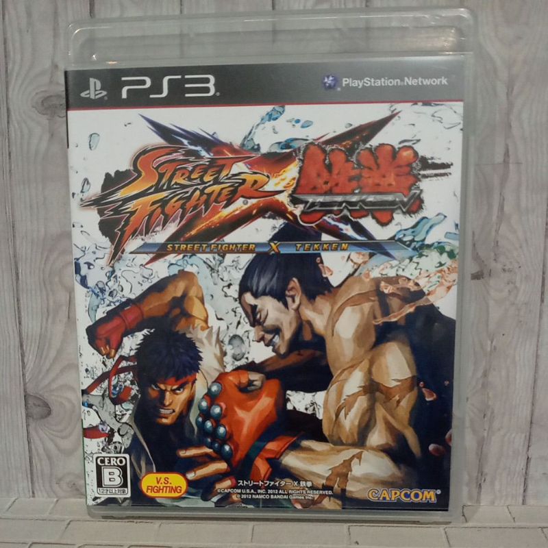 BD CD KASET ORIGINAL PS3 Street Fighter X Tekken Usa Bahasa Inggris Lengkap manual book